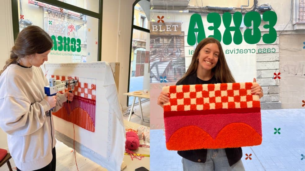 Workshop Intensivo de Tufting - Crea tu alfombra! por @whynatstudio