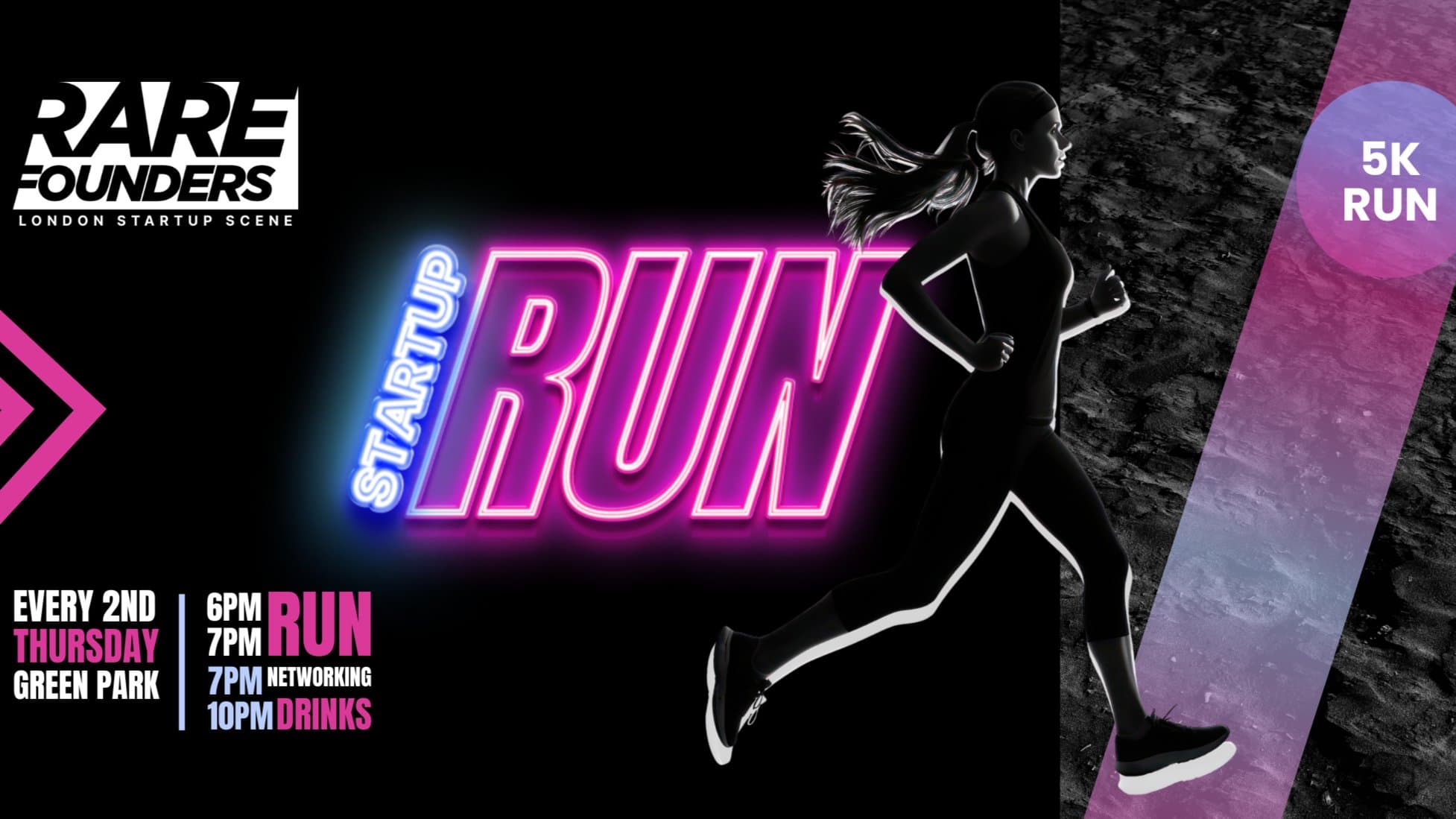 Startup Run - bi-weekly 5k run & networking drinks
