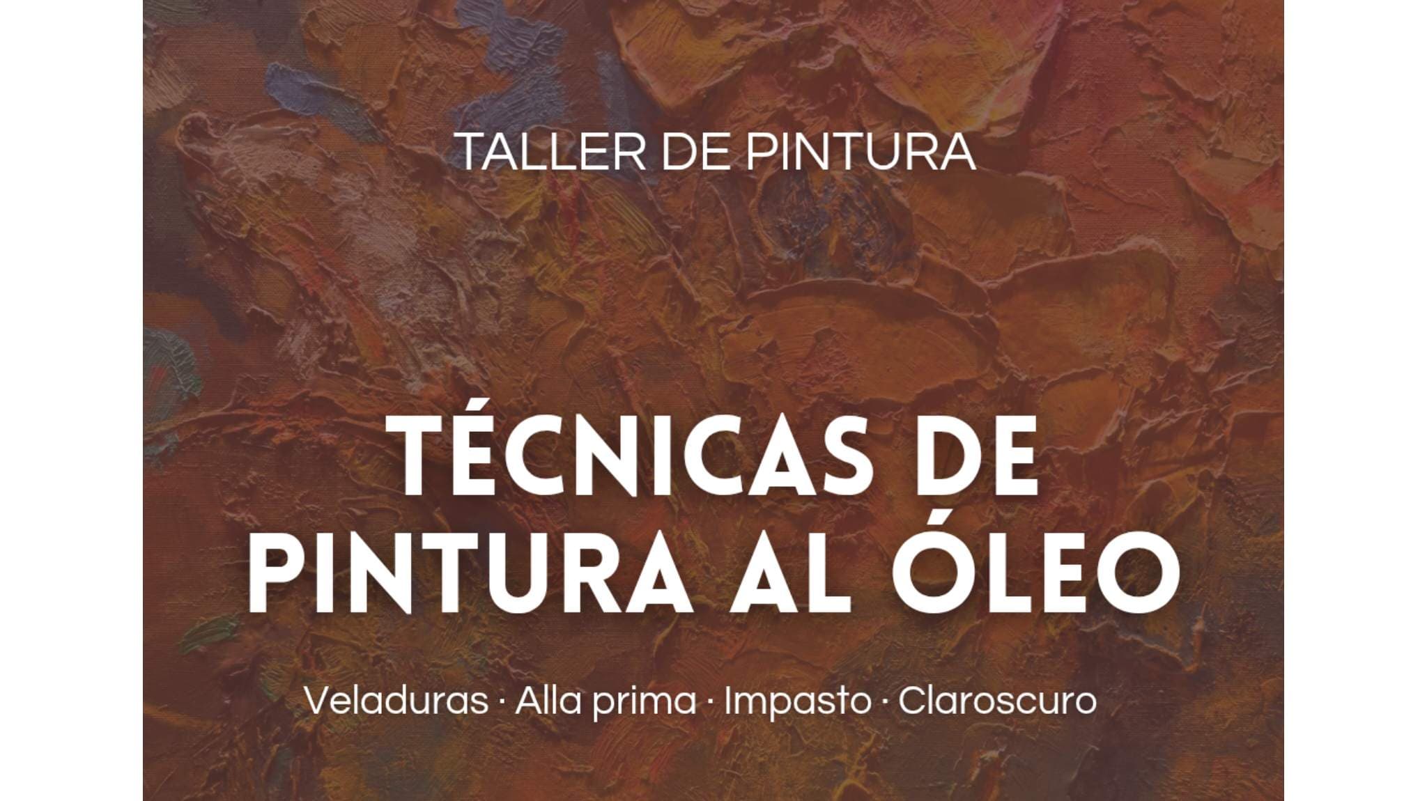 Taller de técnicas de pintura al oleo