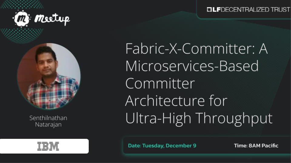Fabric-X-Committer: A Microservices-Based Architecture for Ultra-High Throughput