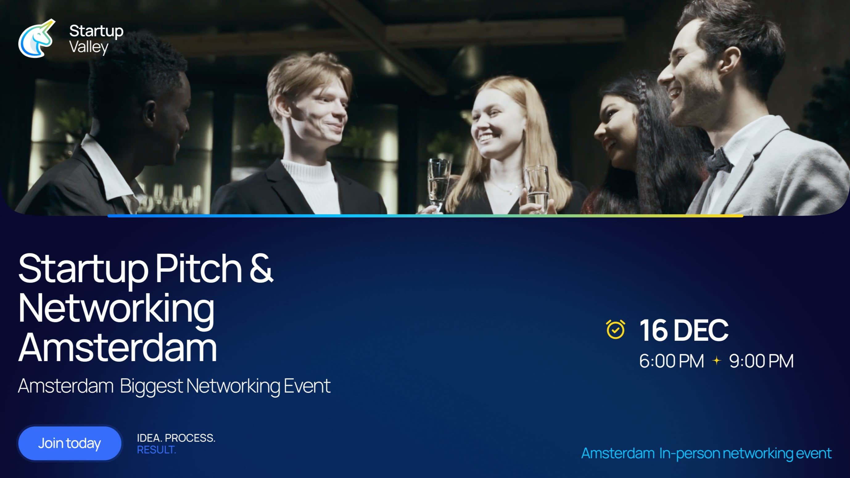 Startup Pitch & Networking Amsterdam